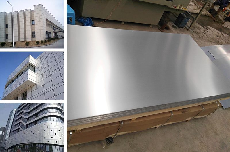 ultra-wide curtain wall aluminum plate